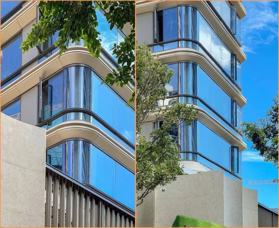 住宅立面：“玻璃幕墻、高級(jí)感”的幾種做法（二）。