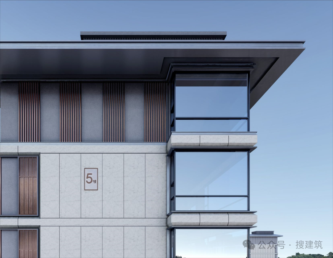 高端住宅 | 立面升級「設(shè)計策略」（三） ——“側(cè)顏殺”山墻面