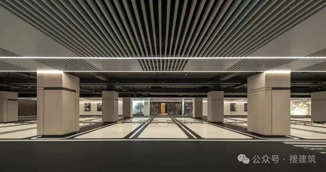 豪宅地下車庫“精細(xì)化”——「地庫大堂」“卷”得有點逆天了！